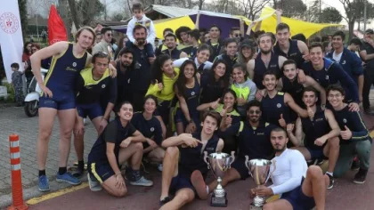 Sapanca Gölü'nde Fenerbahçe Rüzgar Esti