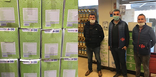 Muhtar Bostan'dan Carrefoursa'ya Teşekkür
