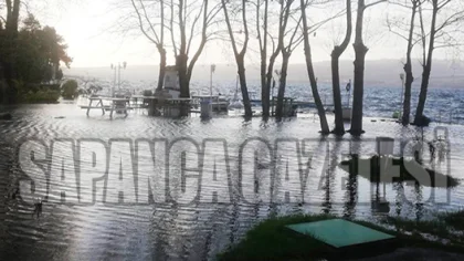 Su Seviyesi Maksimuma Ulaştı… Sapanca Gölü Taştı!