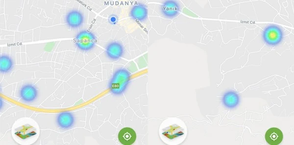 Sapanca'da Kırmızı Alan Kalmadı