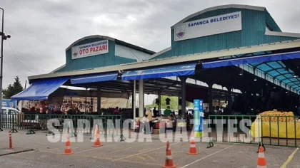Sapanca'da Halk Pazarı Bugün Kuruldu