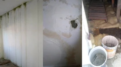 Yağmur Yağdı TOKİ'de Çatılar Aktı