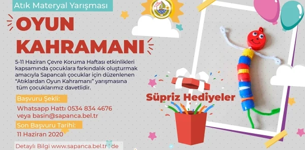 Bu Yarışmaya İlçenin Tüm Çocukları Davetli