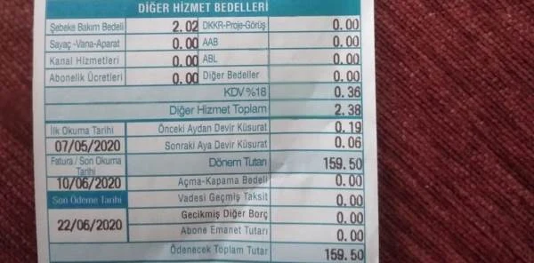 Su Faturaları Tavan Yaptı Vatandaş İsyan Etti