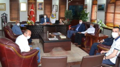 Özen, Başkanları Ağırladı