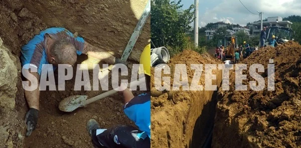 Kanal Çalışmasında Toprak Kaydı: 1 Yaralı