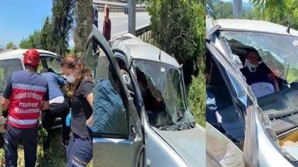 Sapanca'da Trafik Kazası 1 Yaralı