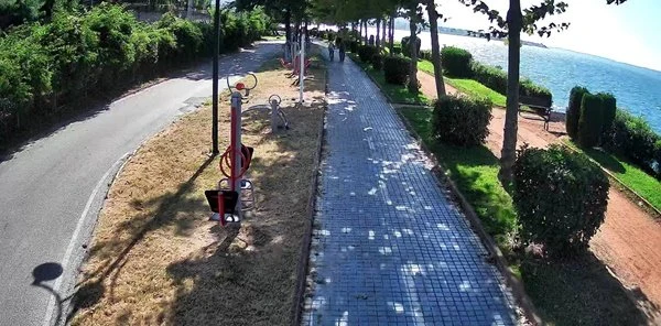 Sapanca Bisiklet ve Yürüyüş Yoluna Güvenlik Amaçlı Mobese Sistemi Kuruldu