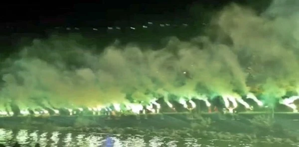 Sapancaspor'a Meşaleli Kutlama