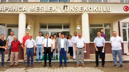 Sapanca Myo'da Devir Teslim Töreni Yapıldı