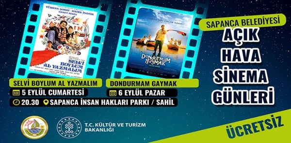 Açık Hava Sinema Etkinlikleri Devam Ediyor
