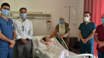 Minik Sümeyye Saüeah'ta Şifa Buldu