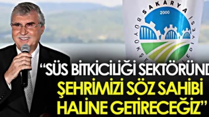 Süs Bitkiciliği Sektöründe Şehrimizi Söz Sahibi Haline Getireceğiz