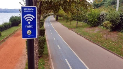 Uzunkum Yürüyüş ve Bisiklet Yolunda Ücretsiz Wifi Hizmeti Başladı