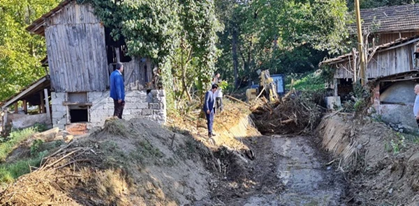 Kuruçeşme'de Dere Islah Çalışması