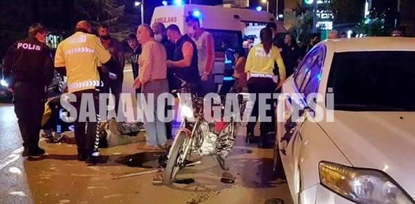 Sapanca'da Trafik Kazası: 2 Yaralı