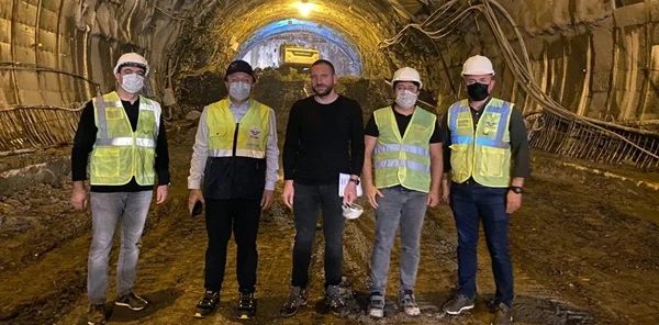 Tcdd Genel Müdürü Uygun, Ankara İstanbul Hızlı Tren Tünellerini İnceledi