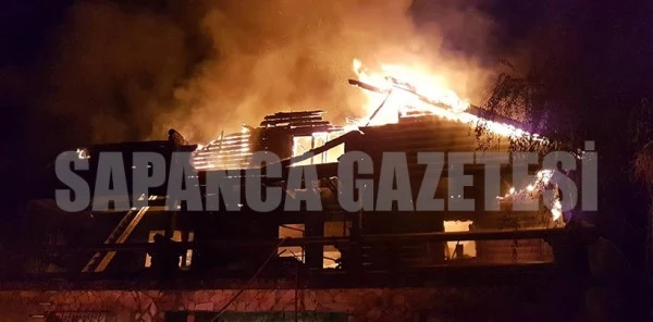Hacımercan'da Korkutan Yangın