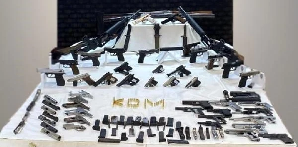 Silah Kaçakçılarına Operasyon: 24 Gözaltı