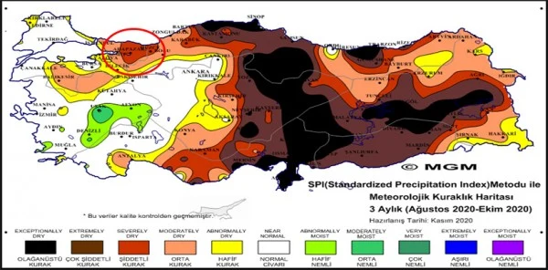 Her Gün Biraz Daha Kuraklaşıyor