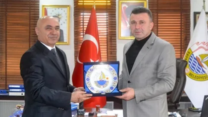 Başkan Özen'e 1. Sınıf Veda Ziyareti
