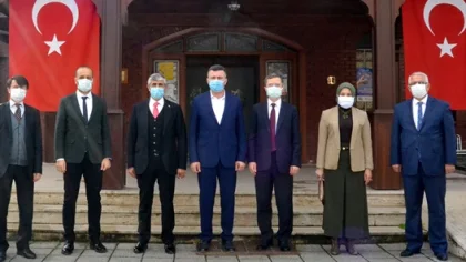 Başkan Özen'e Teşekkür Ziyareti
