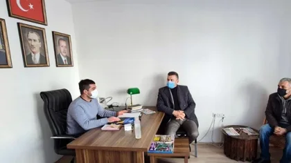 Başkan Özen Muhtarlar Derneğini Ziyaret Etti
