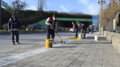 İzmit Caddesi'nde Çalışmalar Devam Ediyor