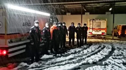 AFAD Ekipleri Hazır Kıta Bekliyor