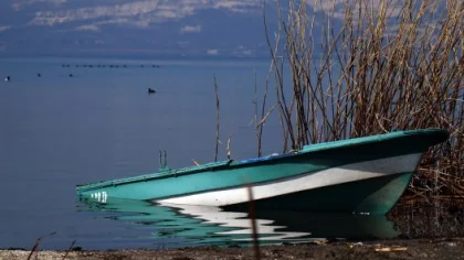 Sapanca Gölü Yükseldi, Karaya Oturan Kayıklar Suyla Buluştu