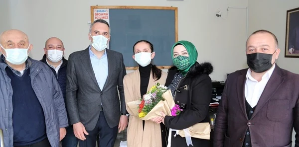 Atabek'ten Muhtar Cebeci'ye Anlamlı Ziyaret