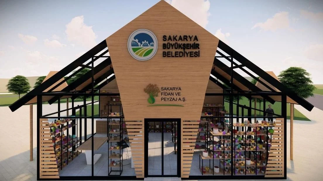 Fidan Tanıtım ve Satış Binası Yapılacak