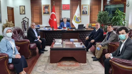 Ali İnci'den Başkan Özen'e Ziyaret