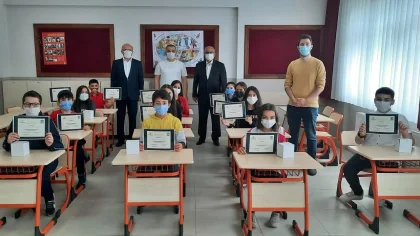 Sinan Göksun'da Sertifika Töreni