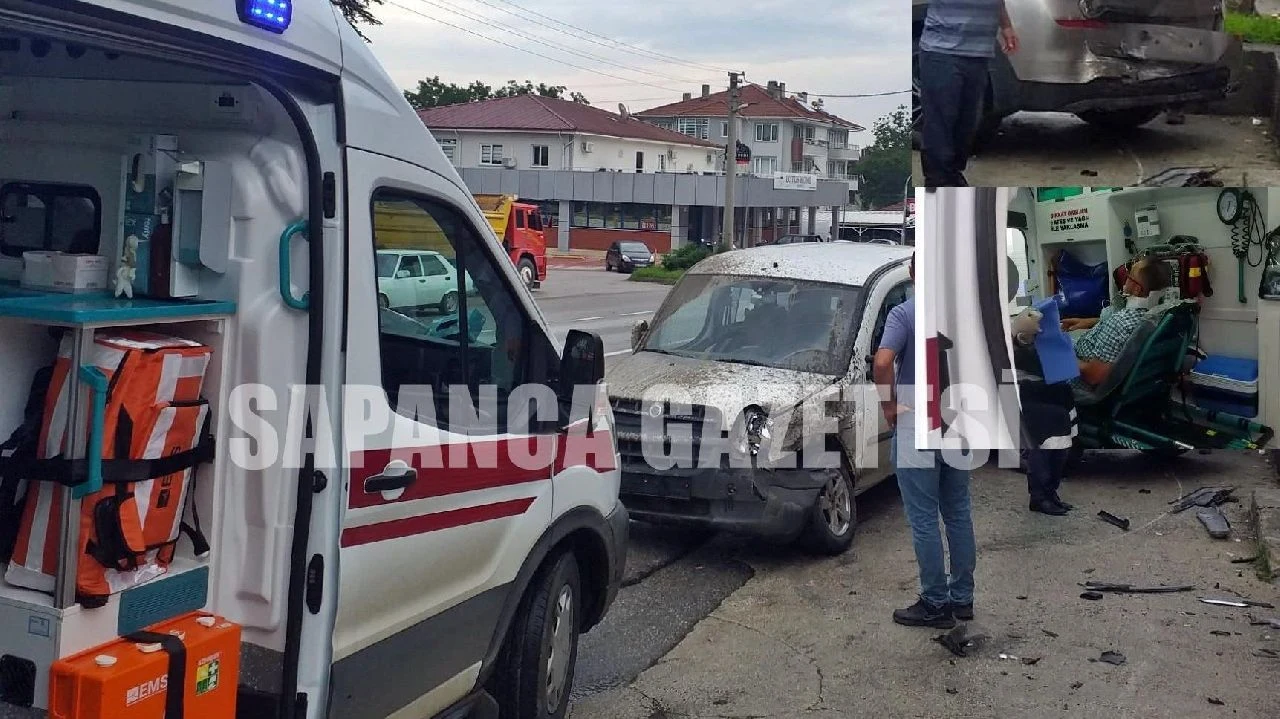 Hafif Ticari Araç Cipe Çarptı: 1 Yaralı