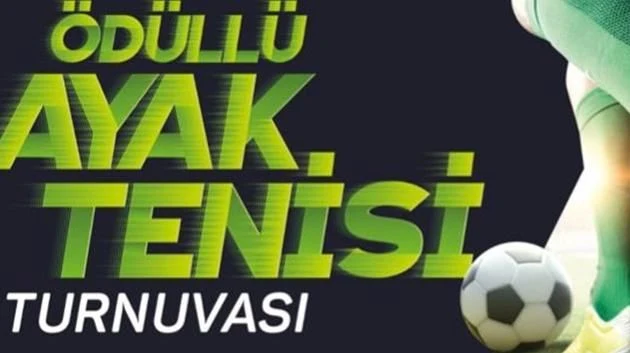 Sapanca'da Ayak Tenisi Turnuvası Başlıyor
