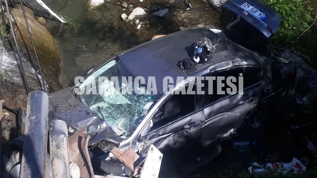 Dere Yatağına Uçmuş Vaziyette Bulundu