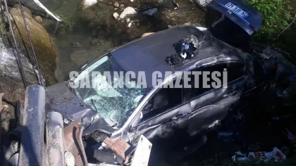 Dere Yatağına Uçmuş Vaziyette Bulundu