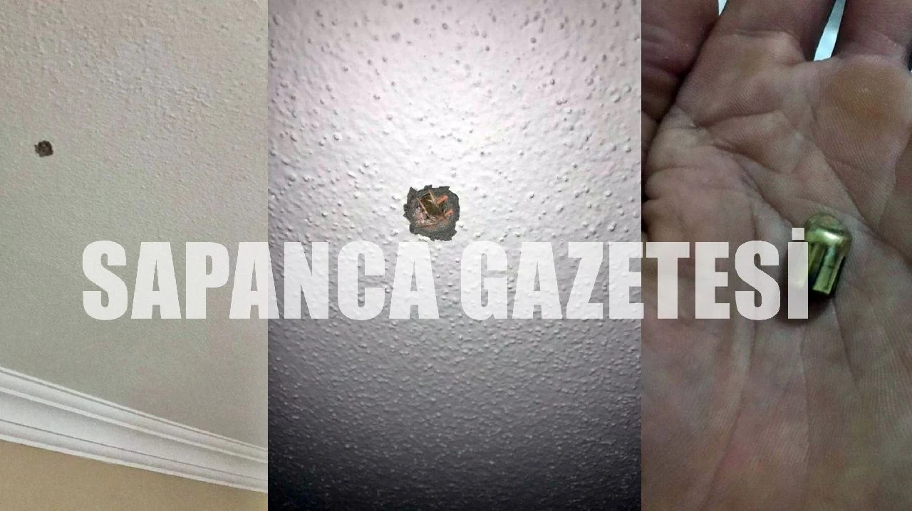 Yorgun Mermi Bu Kez Oturma Odasına Düştü