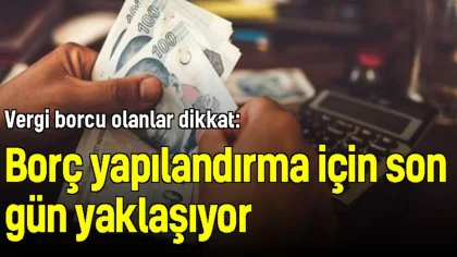 Vergi Borcu Olanlar Dikkat..!