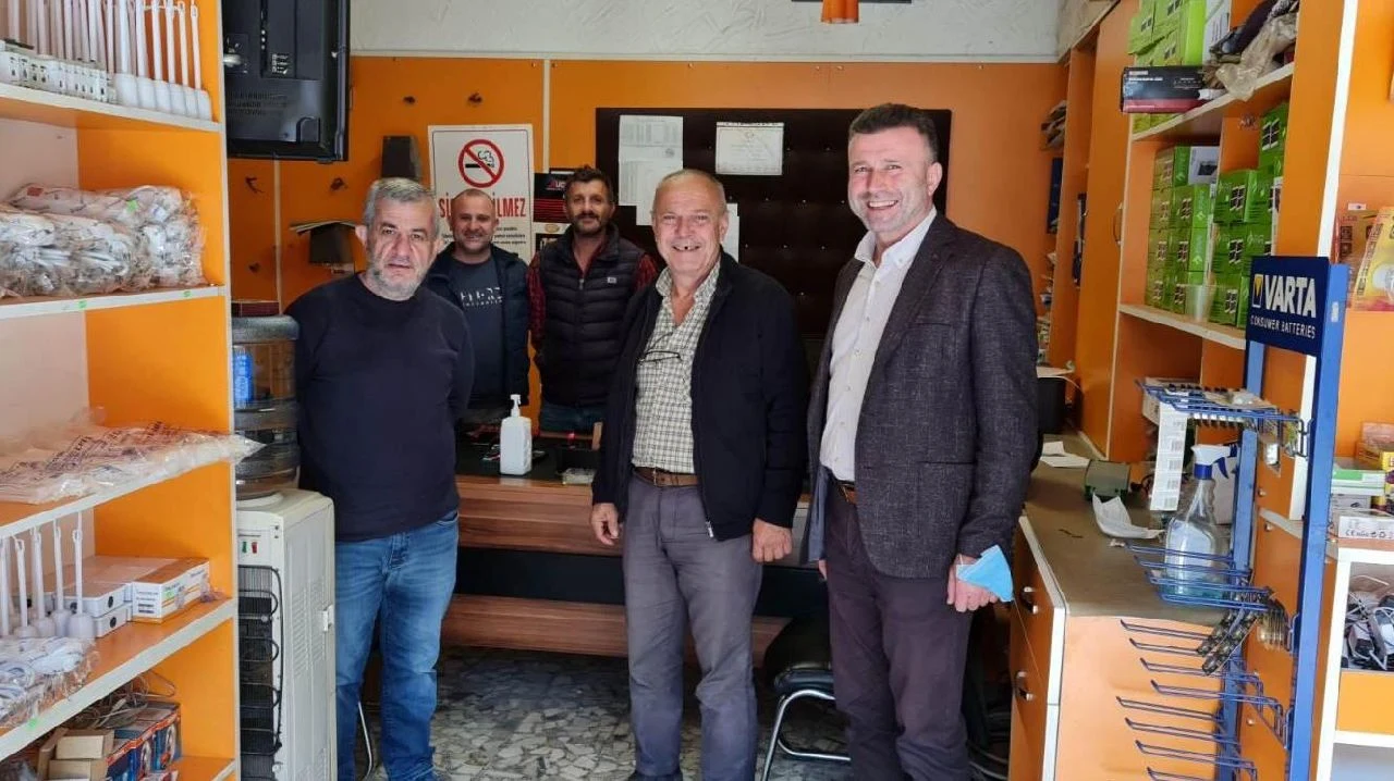Başkan Özen Esnafla Bir Araya Geldi