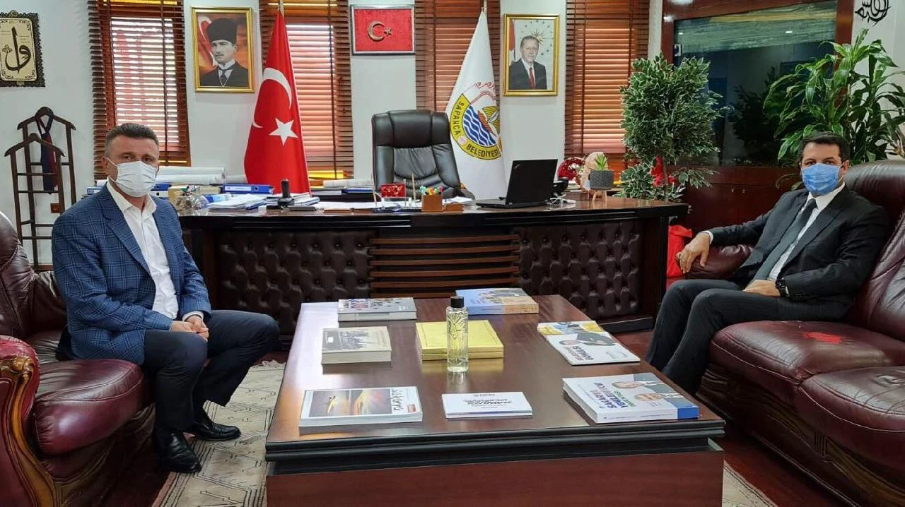 Kaymakam Canpolat'tan Başkan Özen'e Ziyaret