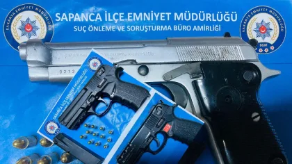 3 Adet Ruhsatsız Silah Ele Geçirildi