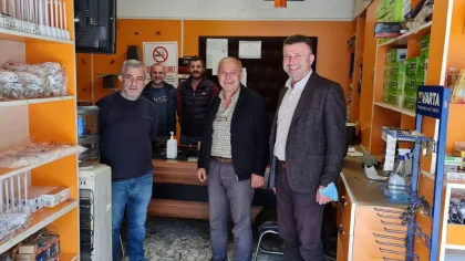 Başkan Özen Esnafla Bir Araya Geldi