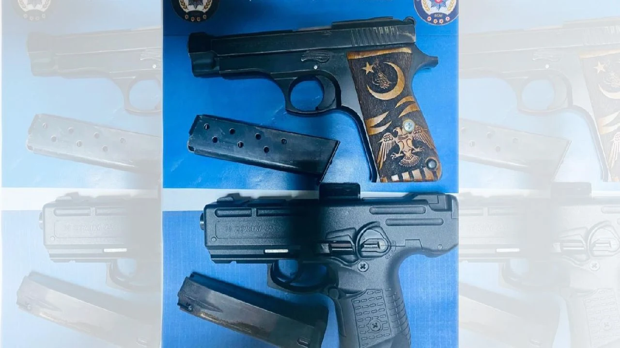 Ruhsatsız Tabanca Ele Geçirildi