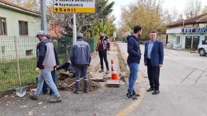 Kırkpınar İstasyon Caddesi'ne Modern Aydınlatma