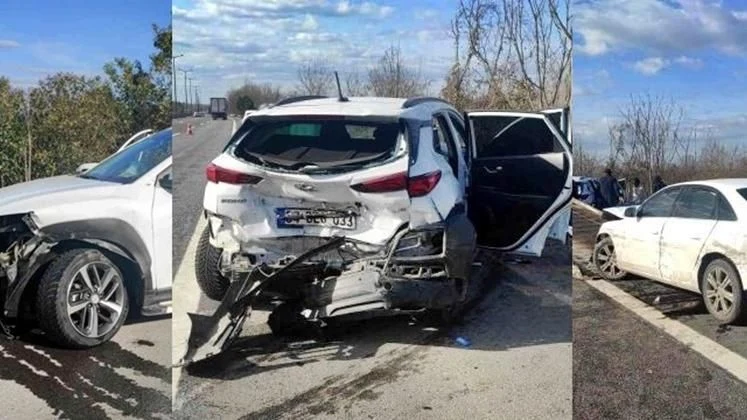 Sapanca'da Trafik Kazası: 3 Yaralı