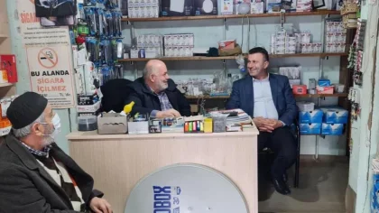 Başkan Özen, Esnaf Ziyaretlerine Devam Ediyor