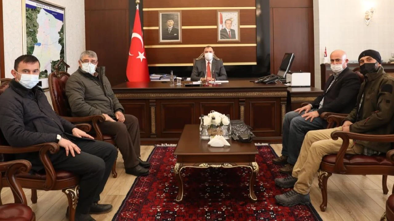 Yayder'den Vali Kaldırım'a Ziyaret