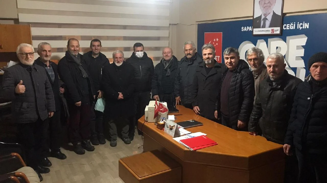 Eğitim Bir Sen'den SAADET Partisine Ziyaret